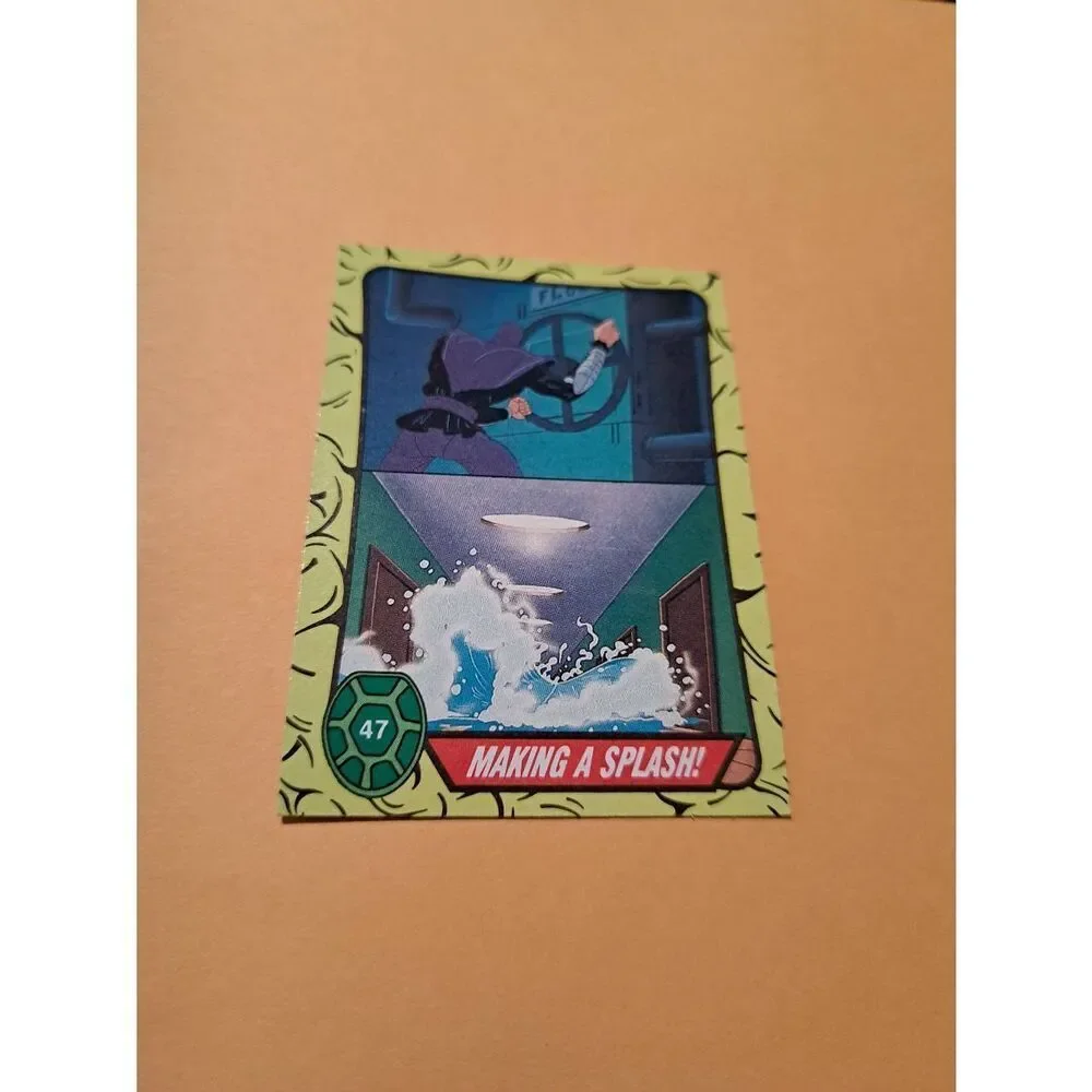 1989 Topps TMNT Trading Card 47 Teenage Mutant Ninja Turtles - Picture 1 of 2